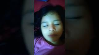 mi hermana es dormida y le ise un video jaja