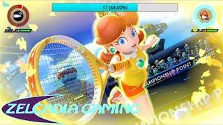 Mario Tennis Aces - Playing Against World Champion August 2020 and One of the Best Players Laggy