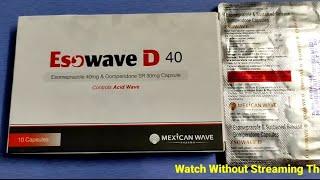 Esowave D capsules for ulcergastritisacidityvomitingpain uses and sideeffects  Medicine Health