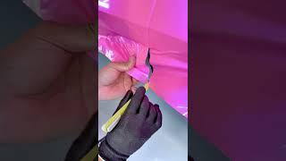 Super Rare Pink Vinyl Wrap  #carwrapping #asmr #carwrap #vinylwrap #asmrsounds