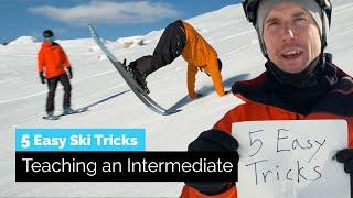 5 Easy Ski Tricks  Teaching an Intermediate Skier