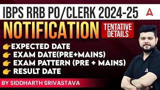 IBPS RRB POClerk Notification 2024  RRB PO & Clerk Expected Exam Date Pattern & Result Date