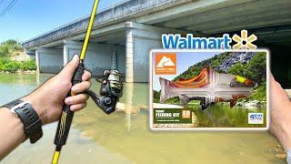 $5 Walmart Creek Fishing Kit Surprise Catch