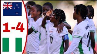 New Zealand vs Nigeria U17 Womens 1-4 All Goals Results & Extended Highlights Taiwo Afolabi Goal