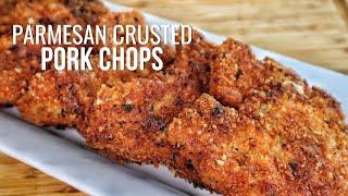 Crispy Parmesan Pork Chops  A Must-Try