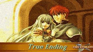 Fire Emblem The Blazing Blade Cutscenes Ninian Ending and Epilouge