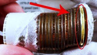 MYSTERIOUS COIN FOUND INSIDE SEALED ROLL OF $1 COINS