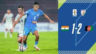 India 1-2 Afghanistan  FIFA World Cup Qualifiers  Full Highlights