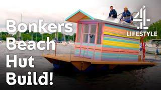 Building Britains First Ever Floating Beach Hut  George Clarkes Amazing Spaces  Channel 4