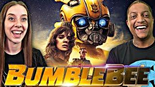 BUMBLEBEE 2018  MOVIE REACTION  OUR FIRST TIME WATCHING  INCREDIBLE MOVIE  OPTIMUS PRIME 