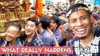 Behind the Scenes at a JAPANESE FESTIVAL  Mikoshi Matsuri