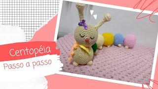 Passo a passo amigurumi - Centopéia