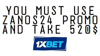 1XBET PROMO CODE . FREE OFFICIAL PROMO CODE 1XBET ZANOS24 - BONUS 520 FOR REGISTRATION. PROMO 1X