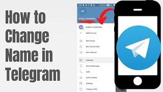 How to Change Your Name in Telegram on Android