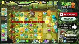 Plants Vs Zombies 2 - Ciudad perdida día 4