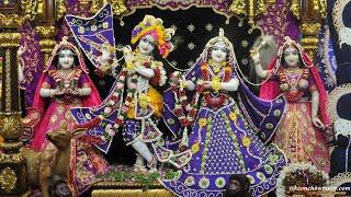 7th Sep. 24  Sringar Aarti Darshan  Sri Sri Radha Gopinath Mandir  ISKCON Chowpatty Mumbai.