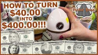 HOW TO TURN $40 INTO $400.00 THRIFTING IN SANTA BARBARA Join the Journey on Picker Road