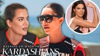 Kardashians vs. Jenners Kim & Khloé Challenge Kendall & Kylie in EPIC Obstacle Race  KUWTK  E