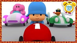 New episode  POCOYO ENGLISH - The Big Little F1 Race 95 min Full Episodes  VIDEOS & CARTOONS