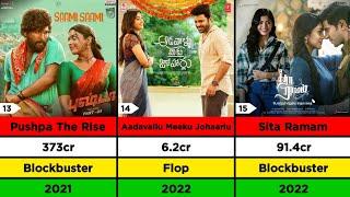 Rashmika Mandanna Hit And Flop Movies List  Lizt Media