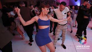 Sara Panero & Adrian Ros - Bachata Social at World Stars Salsa Festival 2023 Albena  Bulgaria