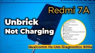 How to Solve Unbrick Qualcomm Hs-Usb Diagnostics 900e Redmi 7A Not Charging