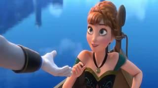 Disneys Frozen Anna meets Prince Hans