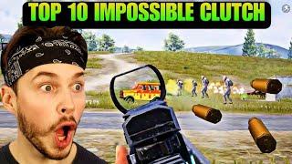 Top 10 Impossible Clutches By Youtubers  PUBG MOBILE BGMI