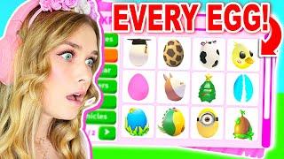 Opening *EVERY EGG* In Adopt Me Roblox