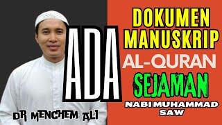 DR MENACHEM ALI ‼️ TERKONFIRMASI ‼️ MANUSKRIP SEJAMAN ALQURAN ABAD KE TUJUH‼️ FAKTA DUSTA BAALWI ‼️