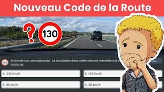 Test code de la route 2024 - Série #58 - 10 questions