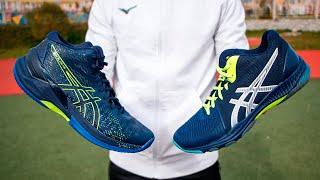 Лучшие волейбольные кроссовки Asics SKY ELITE FF MT и NETBURNER BALLISTIC FF MT 2  Обзор Сравнение