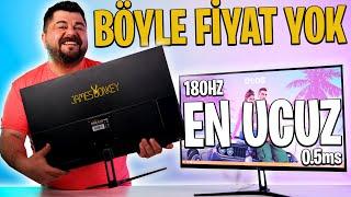 TRNİN EN UCUZ OYUNCU MONİTÖRLERİ 0.5MS 180HZ - James Donkey Epic E10 & E20 İncelemesi