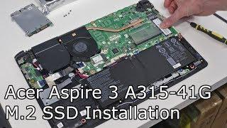 Fitting an M.2 SSD into the Acer Aspire 3 A315-41s Hidden Slot