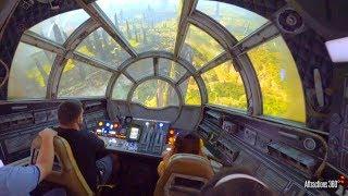 Star Wars Millennium Falcon Ride - Disneylands Galaxys Edge