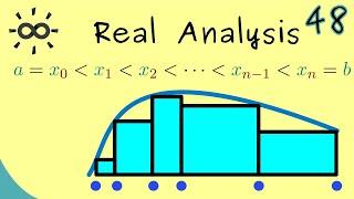 Real Analysis 48  Riemann Integral - Partitions