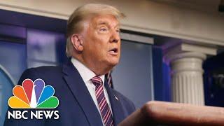 Trump Falsely Claims Fraud In Vote Counting  NBC Nightly News