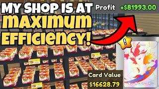 How I Achieved MAXIMUM EFFICIENCY in TCG Card Shop Simulator