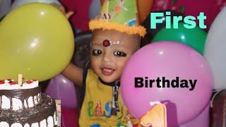 My Cute Bhagna happy birthday First birthday Selebrate First 1yer Happy Birthday 