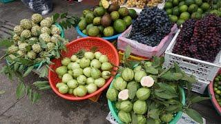 Morning Daily Life STYLE at Phsa Samaki - Morning Food Market Scene @Khan Tuol Kork