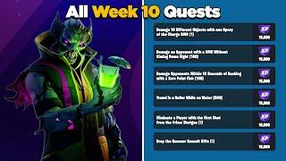 Fortnite All Week 10 Season Quests Guide - Chapter 3 Season 3