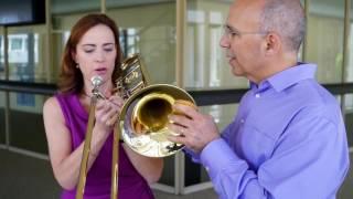 The Trombone Horn Challenge on Sarah´s Music