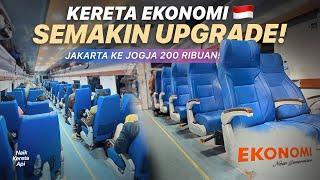 JAKARTA - JOGJA 200 RIBUAN DAPET KERETA EKONOMI BARU  Naik KA Jaka Tingkir New Generation