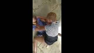 Two angry ladies fights almost to death