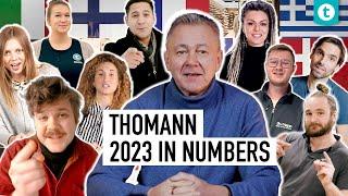 Our Year in Numbers  Thomann 2023