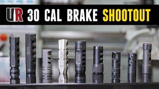 30 Cal Muzzle Brake Shootout 9 Brakes Compared Head-To-Head