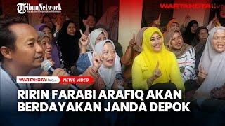 Calon Wakil Wali Kota Depok Ririn Farabi Arafiq Akan Berdayakan Para Janda