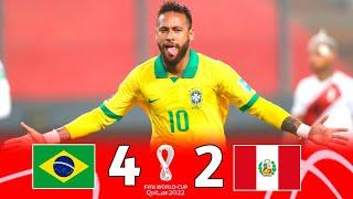 Brazil 4 × 2 Peru Neymar jr Hat-trick World Cup Qualification 2020 ◽Neymar vs Peru 2020 HD