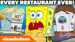 Every Restaurant Ever in Bikini Bottom   SpongeBob  Nickelodeon Cartoon Universe