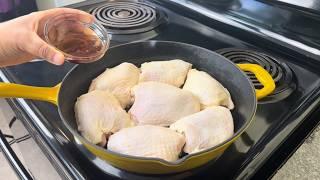 You Have Never Had Chicken this GOOD Easy Well Seasoned Chicken Thigh Recipe